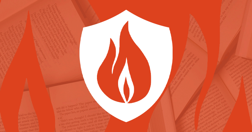Office for Intellectual Freedom logo (flame)