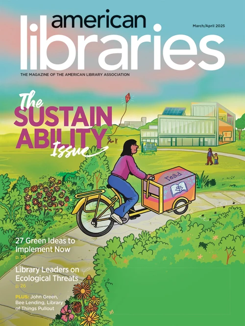 American Libraries Magazine cover 