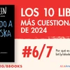 Los 10 Libros Más Cuestionados de 2024. #6/7: Buscando a Alaska. Por qué es importante este libro: bit.ly/alaskaBR ALA.org/BBooks American Library Association