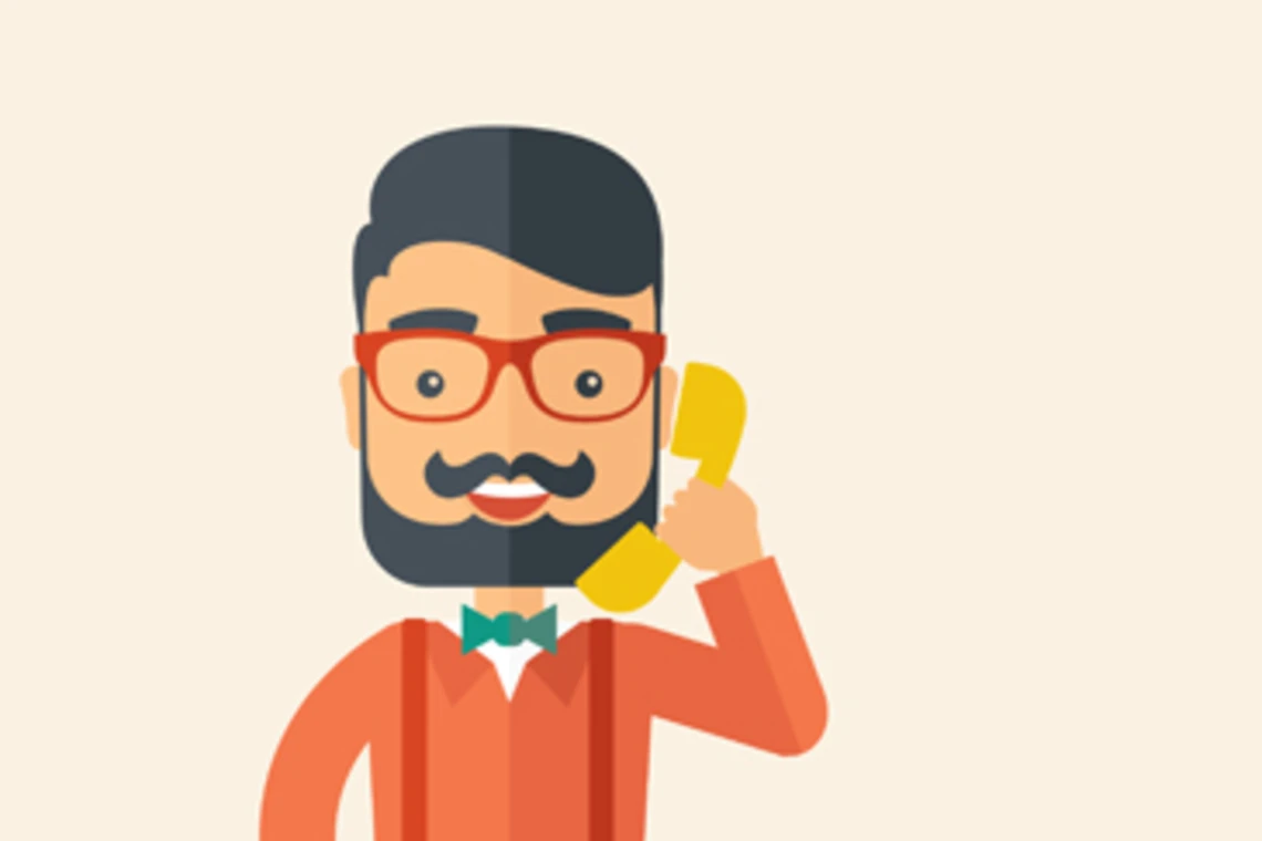 Virtual reference librarian answering a business reference question