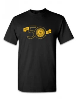 CSK 50th Anniversary T-Shirt Black, available at the ALA Store