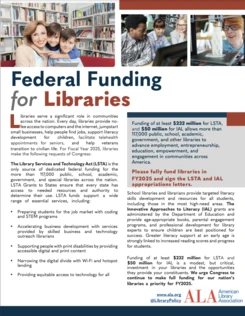 FY25 Federal funding one-pager