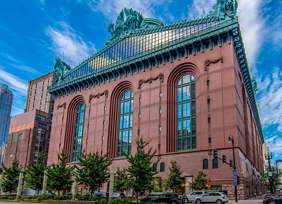 Exterior of the Chicago Public Library