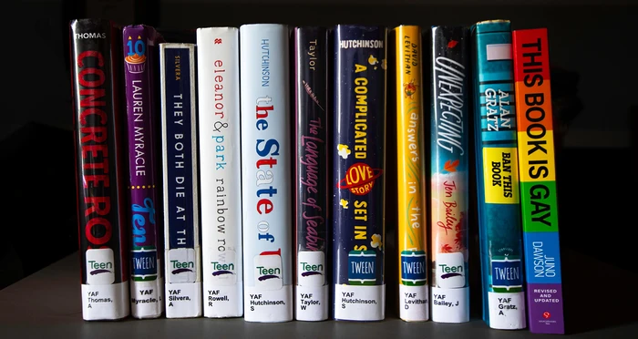 a collection of banned books