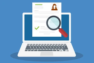 resume review graphic