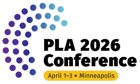 PLA 2026 Conference, April 1-3, Minneapolis logo